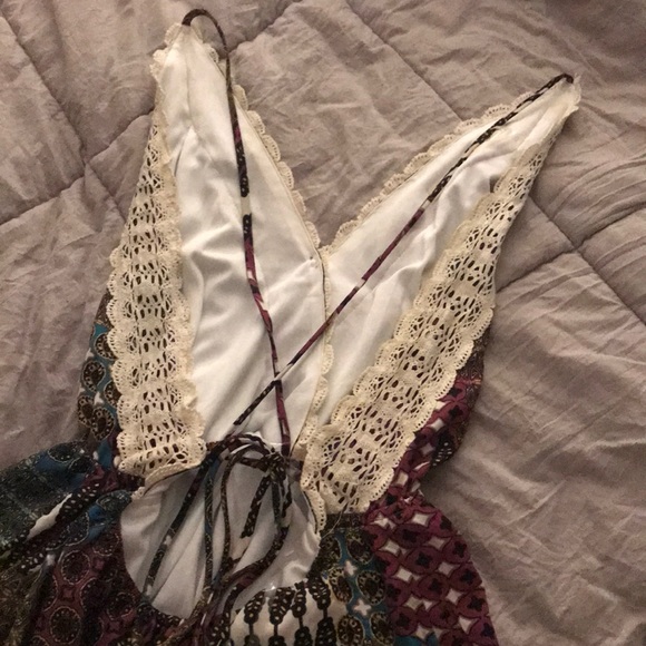 Open/cross back romper - Picture 4 of 5